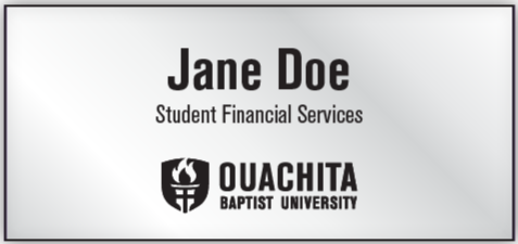 Example Ouachita Name Badges