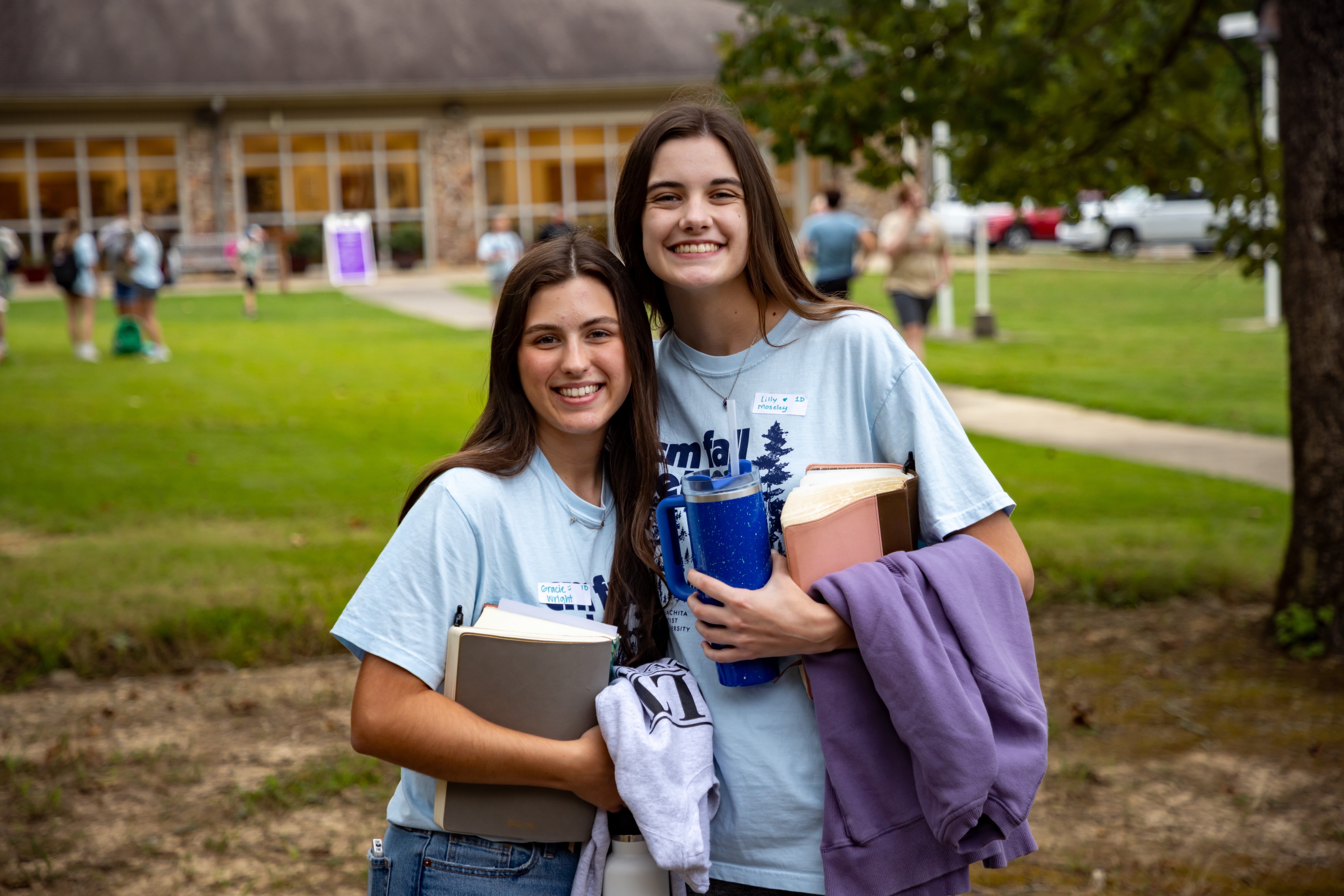 Fall Retreat students