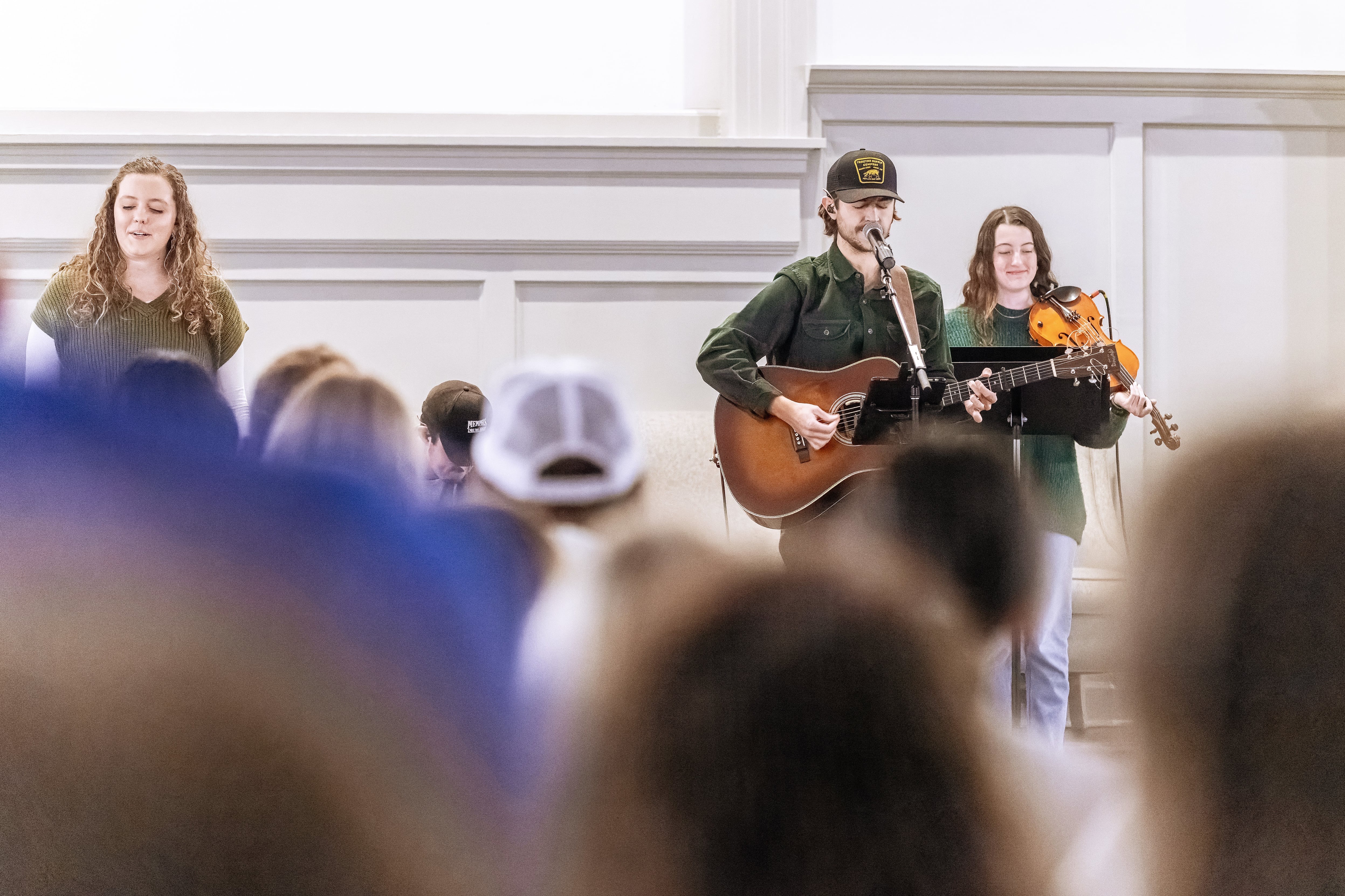 worship in Berry Chapel