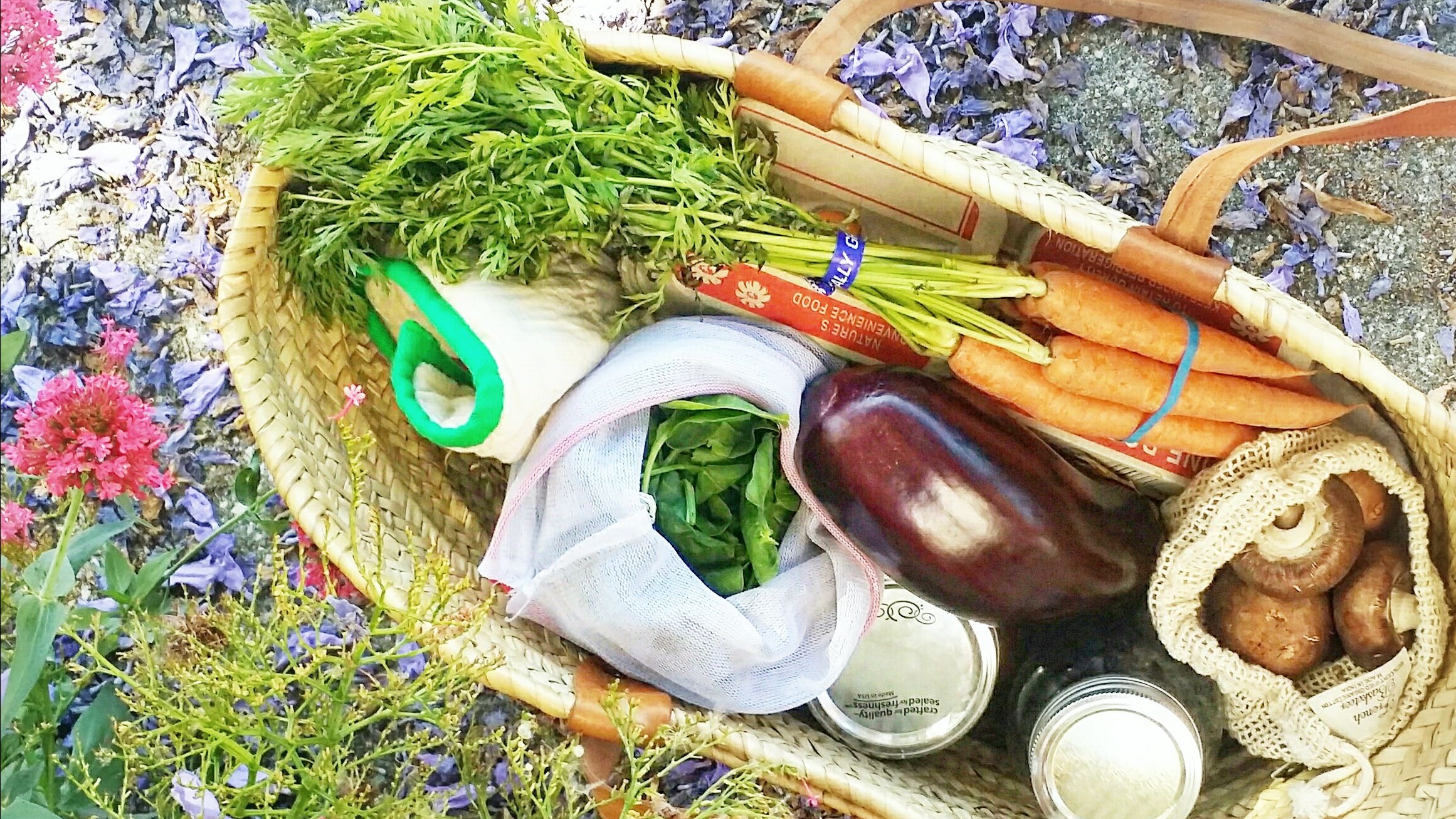 Basket of vegetables